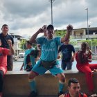 La final de Champions League se vivió con pasión en el parque La Brasilia.