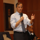 Fue viceministro de Justicia de Colombia. Abogado y socioeconomista. Experto en temas de derecho constitucional, derechos humanos y derecho internacional público.