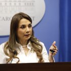 Carolina Jaramillo anunció la eliminación del subsidio al diésel para atuneros industriales durante su primera intervención como portavoz del Gobierno.