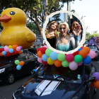 El desfile de La Ruta Mágica se realizó, por el Día del Niño, a lo largo de la avenida Malecón, centro de Guayaquil.