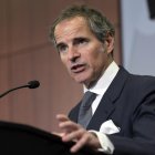 El director del Organismo Internacional de la Energía Atómica (OIEA), Rafael Grossi.