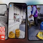 En el video publicado por Arcsa se observan anguilas y cráneos de animales congelados en el interior de los equipos de cocina del chifa clausurado.