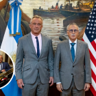 Ministro de Salud, Mario Lugones, recibió en la Casa Rosada al Secretario de Salud de los Estados Unidos, Robert Kennedy Jr.