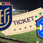 Ecuador juega ante Brasil en el Monumental.
