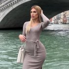 Tijana Radonjic, de 19 años, estaba de vacaciones en la costa de Budva, Montenegro.