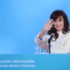 Fotografía de archivo de la expresidenta de Argentina, Cristina Fernández.
