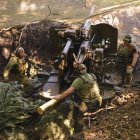 Imágen de los ataques rusos sobre la región ucraniana de Járkov.