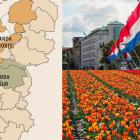 Ámsterdam, en Holanda del Norte, es solo una parte del Reino de los Países Bajos, compuesto por 12 provincias