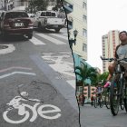 El irrespeto a la ciclovía, por parte de ciertos conductores, atenta contra el derecho a la movilidad de los biciusuarios.