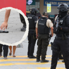 El intento de robo se registró en un centro comercial de vía a Daule, en el norte de Guayaquil.