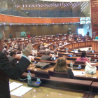 En el 2010, durante un debate, en la Asamblea Nacional.