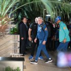 El director técnico de la selección brasileña de fútbol, Carlo Ancelotti, tras su arribo a Guayaquil para el partido por eliminatorias contra Ecuador.