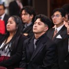 Bachilleres se preparan para postular al programa técnico PAM con destino a Alemania.