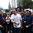 El alcalde Pabel Muñoz celebró sus dos años de administración en La Mariscal.