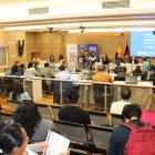 En la sala de sesiones del Concejo Metropolitano se realizó el sorteo de cupos.