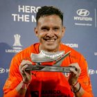 Gonzalo Valle arquero de Liga de Quito y Ecuador.