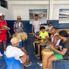 Iniciativa. Diversos sectores de Esmeraldas contrastan la violencia de la provincia con el arte de la marimba.