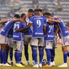 Jugadores de Emelec en la temporada 2023.