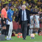 Carlo Ancelotti entrenador de la selección de Brasil.