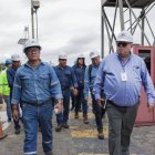 El ministro Guilhermo Ferreira, cumplió una agenda de actividades en Guayaquil, que incluyeron recorridos técnicos por centrales térmicas.