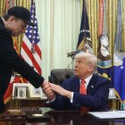 Trump y Musk, cuando se llevaban bien.