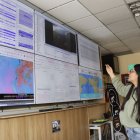 Monitoreo. En el Instituto Geofísico de la Politécnica Nacional se vigila constantemente la situación en el Guagua Pichincha y otros volcanes que podrían afectar a Quito.