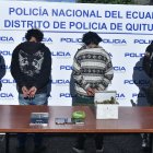 Detención. Dos ciudadanos fueron aprehendidos por tenencia de sustancias sujetas a fiscalización en el sector de Turubamba.