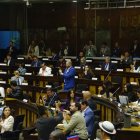 El oficialismo logró aprobar la Ley de Solidaridad Nacional con 84 votos.