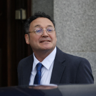 El fiscal general de España, Álvaro García Ortiz, llega a testificar ante el Tribunal Supremo en Madrid el 29 de enero de 2025.