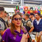 EXPRESO durante su encuentro con la gobernadora del Guayas.