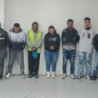 La Policía allanó una vivienda en el sector de Calderón, en el norte de Quito.