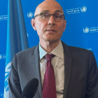 El jefe de derechos humanos de la ONU, Volker Türk, comparece ante los medios este miércoles en Ginebra.