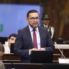 Blasco Luna, asambleísta del correísmo, planteó el cambio en el orden del día este 11 de junio.