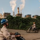 Parque Industrial Weda Bay (WBIP), un importante centro de procesamiento y fundición de níquel, en Lelilef Sawai, Halmahera Central, Maluku del Norte.