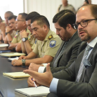 El ministro John Reimberg pide a jueces y fiscales “cumplir su trabajo” y proteger al país del crimen organizado.