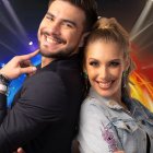 Carlos Scavone y Emiliana Valdez, presentadores.