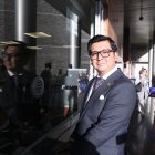 El secretario jurídico de Presidencia, Stalin Andino, fue el encargado de entregar el proyecto de ley.