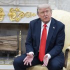 Fotografía de archivo del presidente de EE.UU., Donald Trump.