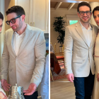 Alex Soros y su ahora esposa, Huma Abedin, en una foto de Instagram del año pasado.