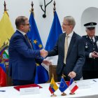 El Gobierno de Francia realizó una donación de equipamiento de seguridad con el objetivo de fortalecer a la Policía Nacional en su lucha contra el crimen organizado