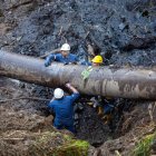 Petroecuador informó que la rotura del SOTE se produjo tras un deslizamiento en la zona de El Reventador.