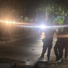 Imagen del intento de asesinato de alias Saoco en febrero de 2025 en Barranquilla.