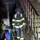 13 efectivos del Cuerpo de Bomberos y seis unidades entre vehículos de emergencia llegaron al lugar.