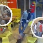 La mujer fue arrastrada por el restaurante y embarcada a la fuerza en una camioneta. Ocurrió en La Aurora, cantón Daule.