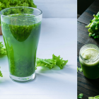 El jugo de apio destaca por sus propiedades diuréticas, antioxidantes y digestivas