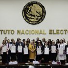Magistrados electos del Tribunal de Disciplina Judicial, del Poder Judicial de la Federación y del Poder Judicial de la Federación, en Ciudad de México (México).