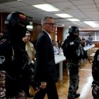 Jorge Glas asiste a su juicio por presunto peculado, en el caso Reconstrucción de Manabí, en la Corte Nacional.