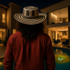 Imagen referencial generada por inteligencia artificial, basada en las características observadas en fotografías difundidas por la Policía sobre las propiedades vinculadas a alias Fito.