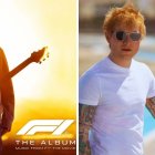 Ed Sheeran en la portada para Drive y en la grabación del videoclip de la canción