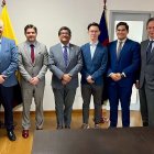 El ministro de Producción, Luis Alberto Jaramillo, se reunió con representantes de Temu.